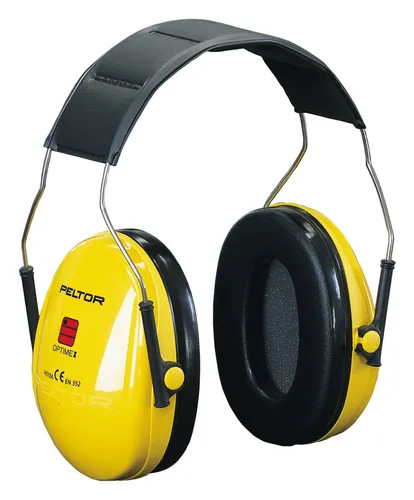 3M Peltor Optime I Kapselgehörschutz - Ergonomischer Kopfbügel, SNR 27 dB für optimalen Gehörschutz und komfortable Passform