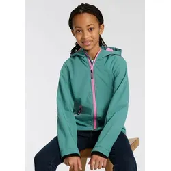 CMP Softshelljacke KID G JACKET FIX HOOD für Kinder - Übergangsjacke für Kinder, atmungsaktiv, wasserabweisend und windabweisend – ideal für aktive Abenteuer im Freien.