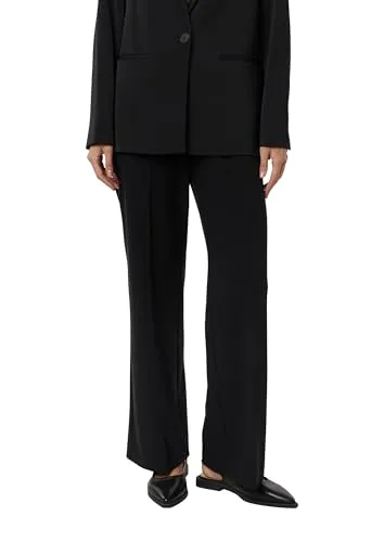 comma Bundfaltenhose grau 46 mit Viskose und Stretch - Moderne Bundfaltenhose in Grau, ideal für den Alltag. Durch die elastische Materialmischung bietet sie hohen Tragekomfort und ist pflegeleicht.