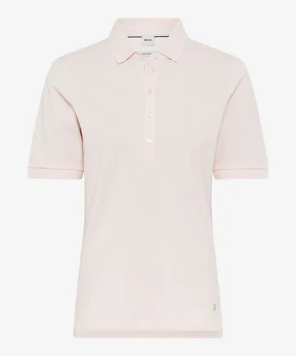 Brax Poloshirt in Rose Quartz - Hochwertiges Poloshirt aus 97% Baumwolle und 3% Elasthan, idealer Tragekomfort und perfekt für jeden Anlass.
