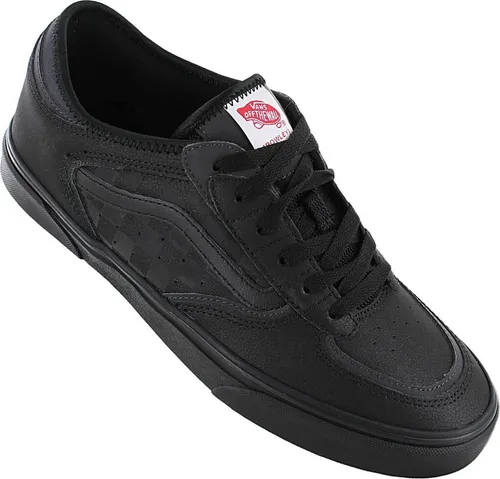 VANS Rowley Classic - Herren Sneakers Schuhe Leder Schwarz VN0A4BTTORL1 , EU 44.5 UK 10