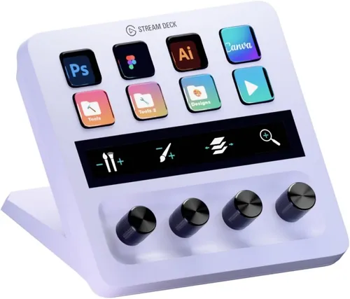Elgato Stream Deck + White, Audiomixer, Live-Produktion und Studio-Controller