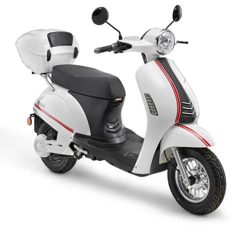 LuXXon E3000 Elektroroller - 3000 Watt E-Scooter mit 65 km Reichweite - Elektro-Scooter mit 25 km/h, leistungsstarkem 3000 W Motor und hydralischen Bremsen für sicheres Fahren in der Stadt.