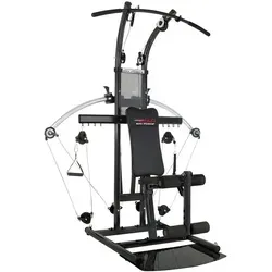 Kraftstation FINNLO BY HAMMER "Bio Force" - Multifunktionale Fitnessstation - Kraftstation für Ganzkörpertraining mit 100 Übungsmöglichkeiten, max. Trainingsgewicht 110 kg und ergonomischen Polstern für optimalen Komfort.