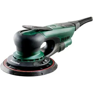 Metabo Exzenterschleifer SXE 150-5.0 BL, 150mm Ø, 350 W - Schleifmaschine mit 5 mm Schwingkreis für höchste Oberflächenqualität. Bürstenloser Motor bietet lange Lebensdauer und effizientes Arbeiten.