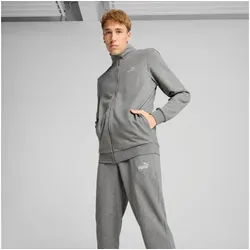 PUMA Unisex ESS Sweat Suit TR - Ergonomischer Trainingsanzug in Medium Gray Heather, XL - Trainingsbekleidung mit ergonomischem Design, robusten Materialien und vielseitig einsetzbar für Sport und Freizeit. Ideal für jedes Wetter und pflegeleicht.