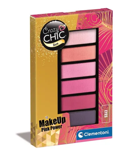 Clementoni Zestaw piękności cienie Pink Power   18852 CLEMENTONI 8005125188529
