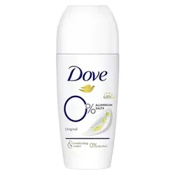 Dove 0% ALU Deoroller ohne Aluminium 50 ml - Deos für Damen, ohne Aluminiumsalze, schützt effektiv vor unangenehmem Körpergeruch und sorgt für langanhaltende Frische und Wohlbefinden.