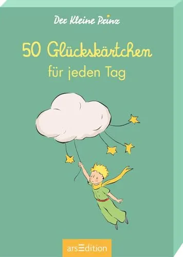Der Kleine Prinz. 50 Glückskärtchen für jeden Tag: Karten zum Glücklichsein