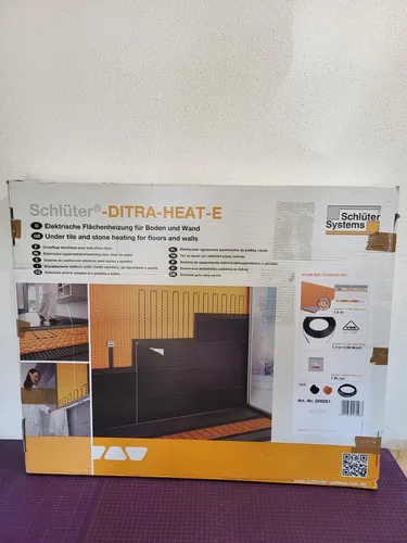 Schlüter-DITRA-HEAT-E-DUO-S Fußbodenheizung Set 5.5/5 - Effizientes Fußbodenheizung Set für angenehme Wärme, Spannung: 220 V, einfach zu installieren und ideal für verschiedene Anwendungen.