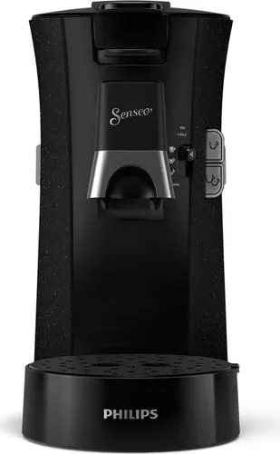 Philips Senseo Select CSA240 - 1-2 Tassen Kaffeepadmaschine, Kaffeestärkewahl Plus und umweltfreundlich aus 37% recyceltem Plastik, Schwarz Eco