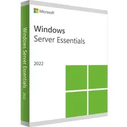 Windows Server 2022 Essentials | Multilingual | Vollversion - Betriebssystem für kleine Unternehmen, bietet zentrale Datenverwaltung, umfangreiche Sicherheitsfunktionen und einfache Cloud-Integration.