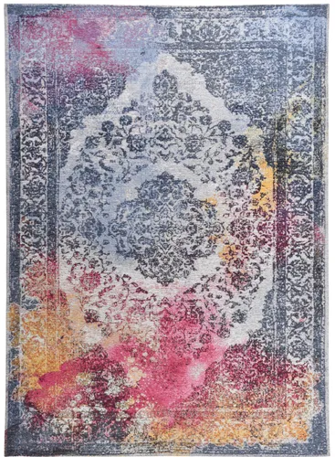Gino Falcone Teppich Cosima-118 - Rechteckiger Jaquard-Teppich in moderner Orient-Optik, ideal für stilvolle Räume. Pflegeleicht und fußbodenheizungsgeeignet, Maße: 130 x 190 cm.