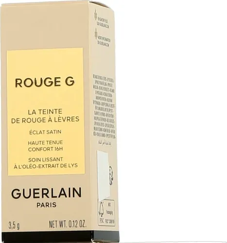 GUERLAIN Rouge G Satin Refill Lippenstift 3.5 g Nr. 319 - Personalisierbarer Lippenstift mit intensivem Farbauftrag und pflegender Formel. Ideal für individuelle Styles und langanhaltende, leuchtende Lippen.