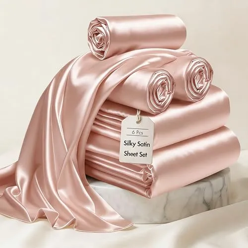 Madison Park Bettlaken-Set Full Blush