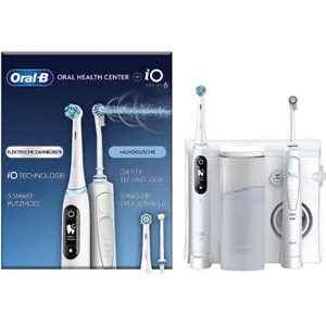 Oral-B Munddusche blau - Rotierende elektrische Zahnbürste, effektive Reinigung für gesundes Zahnfleisch und strahlendes Lächeln