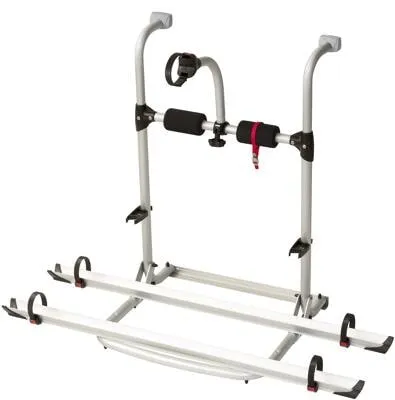 FIAMMA Carry Bike UL Fahrradträger für 2 Fahrräder - Universeller Fahrradträger für Wohnmobile, erweiterbar auf 3 Fahrräder. Robuste Aluminiumstruktur, leicht und flexibel einstellbar von 80 cm bis 150 cm.