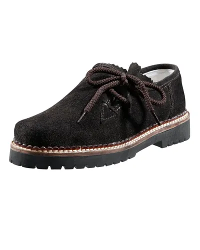 Almsach Haferlschuhe Cynthia Schnürschuh, Mokka