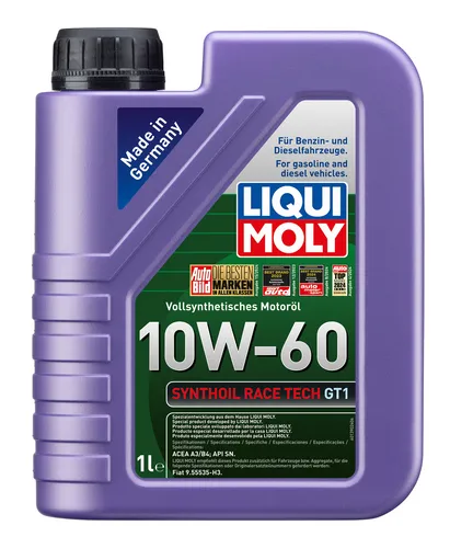 Liqui Moly Motoröl Synthoil Race Tech GT1 10W-60 1390