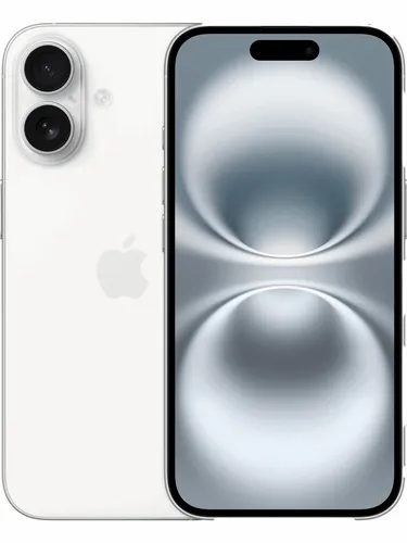 Apple iPhone 16 128GB - White - Handy mit 6.1" Super Retina XDR Display, 48MP Dual-Kamera und IP68 Wasserschutz. Erlebe die Leistung des A18 Chips und die neuesten Features von iOS 18.