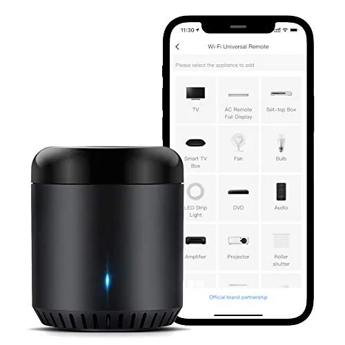 Broadlink RM Mini 3 - Intelligente WLAN-IR-Universal-Fernbedienung - Computer & Zubehör - Verwandeln Sie Ihr Smartphone in eine universelle Fernbedienung und steuern Sie alle Ihre IR-gesteuerten Geräte bequem über die BroadLink-App.