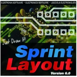 CDR SPRINTLAYOUT - Elektronik Software, Layout-Software, Version 6.0