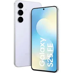 SAMSUNG GALAXY S25 FE 256 GB Light Blue Dual SIM - 5G Handy mit 256 GB Speicher, beeindruckendem Display und Dual SIM-Funktion für optimale Nutzung unterwegs.