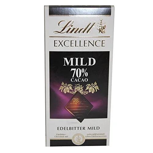 Lindt Excellence Cacao Edelbitter Intensiv 100g - Edelbitter Schokolade mit intensiven Aromen, perfekt für Schokoladenliebhaber, die Qualität schätzen.