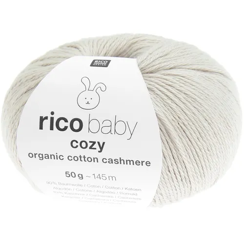 Wolle Kreativ! Rico - Baby Cozy Organic Cotton Cashmere Fb. 3 taupe 50 g
