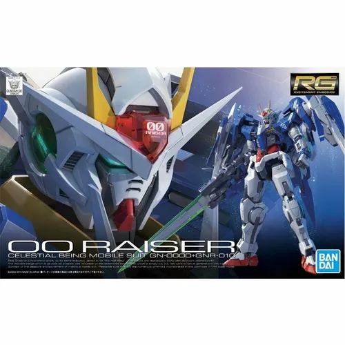 Gundam 00 Raiser + Gn Real Besoldungsgruppe BANDAI Modell Kit