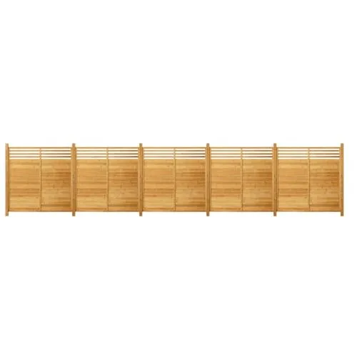 Home Deluxe Holzzaun SOMA - Vielseitig und anpassbar - Gartenzäune in natürlicher Optik, ideal zum Schutz vor neugierigen Blicken und unerwünschten Besuchern. Der Holzzaun SOMA lässt sich individuell anpassen und fügt sich harmonisch in deinen Garten ein.