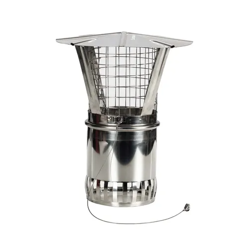 Schornstein Regenhaube DN 150 mit Funkenschutz - Aschesauger mit Funkenschutz, schützt effektiv vor Regen und Funkenflug für mehr Sicherheit beim Heizen.
