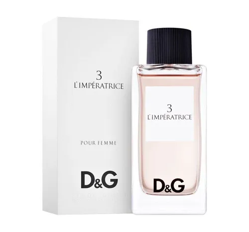 Dolce & Gabbana 3 L'Imperatrice Eau de Toilette 100ml - Damendüfte, strahlender und selbstbewusster Duft mit fruchtig-blumigen Aromen und sinnlichem Moschus für unwiderstehliche Anziehungskraft.