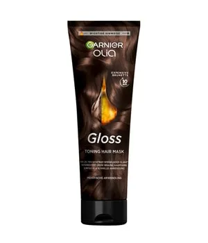 GARNIER Olia Gloss Tinted Hair Mask - Expensive Brunette 150 ml - Erlebe strahlenden Glanz mit der Olia Gloss Tinted Hair Mask! Diese innovative Haarmaske revitalisiert und verleiht deinem Haar bis zu 72 Stunden lang ein luxuriöses Aussehen. Ideal für gefärbtes und naturbelassenes Haar.
