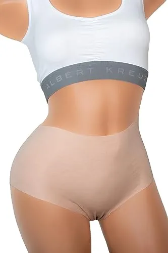 Albert Kreuz Damen Lasercut Taillenslip 3er-Pack - Bikinis & Taillenslips für Damen, unsichtbar und nahtlos aus feinster Stretch-Baumwolle für höchsten Tragekomfort – ideal unter Businesskleidung oder beim Sport.