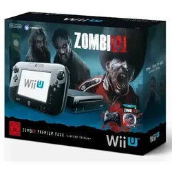 Nintendo Wii U Premium Pack + ZombiU - Konsolen mit 32 GB Speicher, Touchscreen und Bewegungssensor für ein interaktives Spielerlebnis. Inklusive dem spannenden Spiel ZombiU!