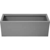 Ondis24 Pflanzkübel Vulkan 57L - Pflanzenkübel mit 57L Volumen in rustikaler Basalt-Optik, UV-beständig und mit integriertem Wasserspeicher für optimale Pflanzenpflege. Ideal für Balkon und Terrasse.