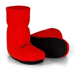 normani Weiche Körnerpantoffeln mit Leinsamenfüllung - Rot - 36-40 - Flauschige Hausschuhe mit Leinsamenfüllung, ideal zum Erwärmen in der Mikrowelle oder im Backofen. Das weiche Fleece-Obermaterial sorgt für hohen Tragekomfort und hält die Füße stundenlang warm. Perfekt für kalte Tage!