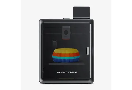 Anycubic Kobra S1 - Hochgeschwindigkeits 3D-Drucker - 3D-Drucker mit CoreXY-Design für präzisen Druck bis 600 mm/s, ideal für Hobby und Profis. Schnelle Einrichtung in 15 Minuten und leiser Betrieb mit nur 44 dB.