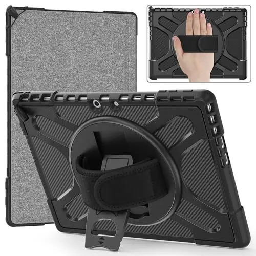 Für MicroSoft Surface Pro 9 Tablet Tasche Etuis Hülle Schock 360 Grad Cover