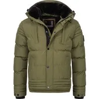 Alessandro Salvarini Herren Winterjacke AS-281 mit Teddyfell - Die Alessandro Salvarini Herren-Winterjacke AS-281 bietet eine perfekte Kombination aus Stil und Funktionalität. Das wasserabweisende Material und das warme Teddyfell sorgen für hohen Tragekomfort an kalten Tagen. Sechs praktische Taschen bieten viel Stauraum.
