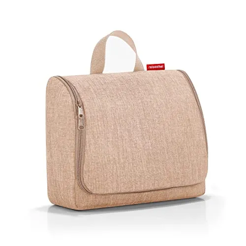 reisenthel toiletbag XL twist coffee - Reisetaschen | Geräumige Kulturtasche mit 4 Stecklaschen und Reißverschlusstaschen für optimale Übersicht und Ordnung Ihrer Pflegeprodukte auf Reisen.