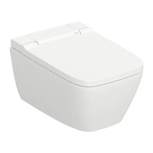 Geberit AquaClean Sela Square WC-Komplettanlage - Dusch-WC in elegantem Design, bietet eine gründliche Reinigung und höchsten Komfort für Ihr Badezimmer.