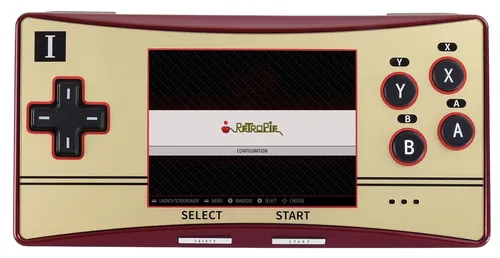 GPM280 Tragbare Spielkonsole - Kompakt und leistungsstark - Sonstige Komponenten: Tragbare Konsole im Gameboy Micro Stil, mit beleuchtetem 2,8" Bildschirm und 3.500 mAh Akku für stundenlangen Spielspaß unterwegs.