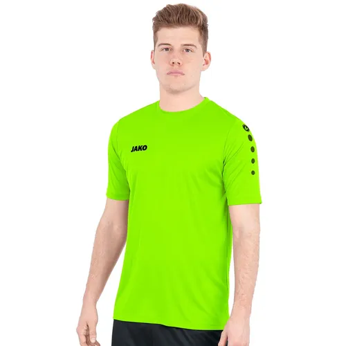 JAKO Sport-Tshirt Trikot Team Kurzarm (100% Polyester) neongrün Herren, Größe: M