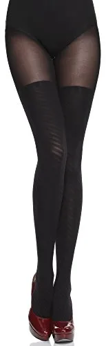 Merry Style Damen Strumpfhose Tida 60 DEN (Schwarz, XL (44-48))