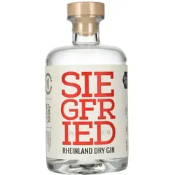 Siegfried Rheinland Dry Gin 41% Vol. 0,5l – Premium Qualität - Erleben Sie den Siegfried Rheinland Dry Gin mit 18 handverlesenen Botanicals und dem charakteristischen Lindenblatt. Perfekt für kreative Cocktails und Gin Tonic – ein Hochgenuss für Kenner!