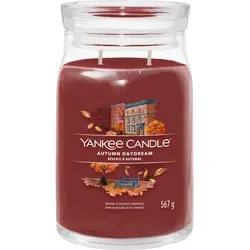 Autumn Daydream Signature Large Jar 567g 2-Docht - Kerze mit 2 Dochten für gleichmäßigen Duft und Licht, ideal für gemütliche Herbstabende und stimmungsvolle Räume.