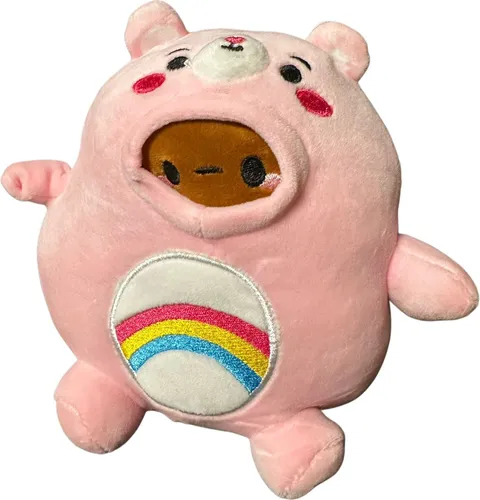 Kawaii Glücksbärchi Kuscheltier Figur Plüsch 17 cm Plüsch Hurra Bärchi rosa