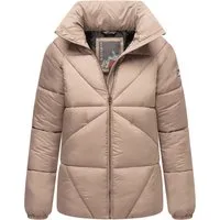 Navahoo Schokolinaa Damen Winter Steppjacke mit gefüttertem Kragen - Die Navahoo Damen Winterjacke Schokolinaa vereint modernen Stil mit Funktionalität. Sie bietet Wärme, einen hohen Kragen und praktische Taschen – perfekt für kalte Tage und jeden Anlass.